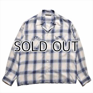 MINEDENIM R.Ombre Open Collar Shirt