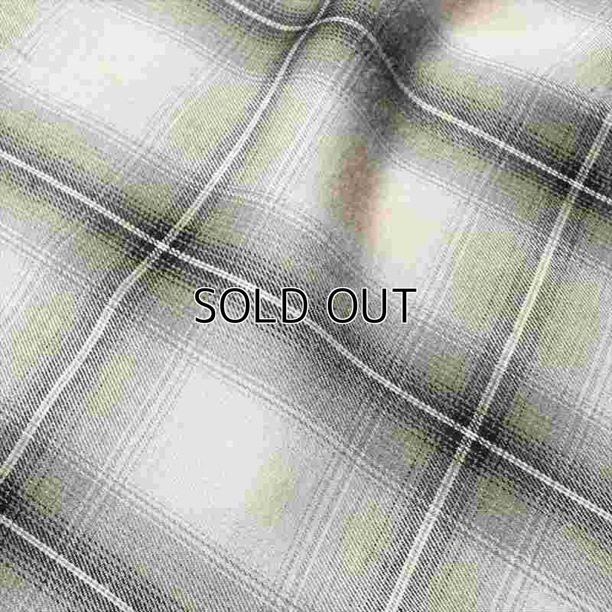 画像5: MINEDENIM R.Ombre Open Collar Shirt (チェックシャツ) (5)