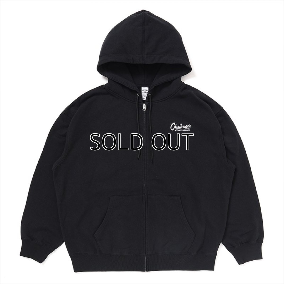 画像1: CHALLENGER Checker Zip Hoodie (ジップパーカー) (1)