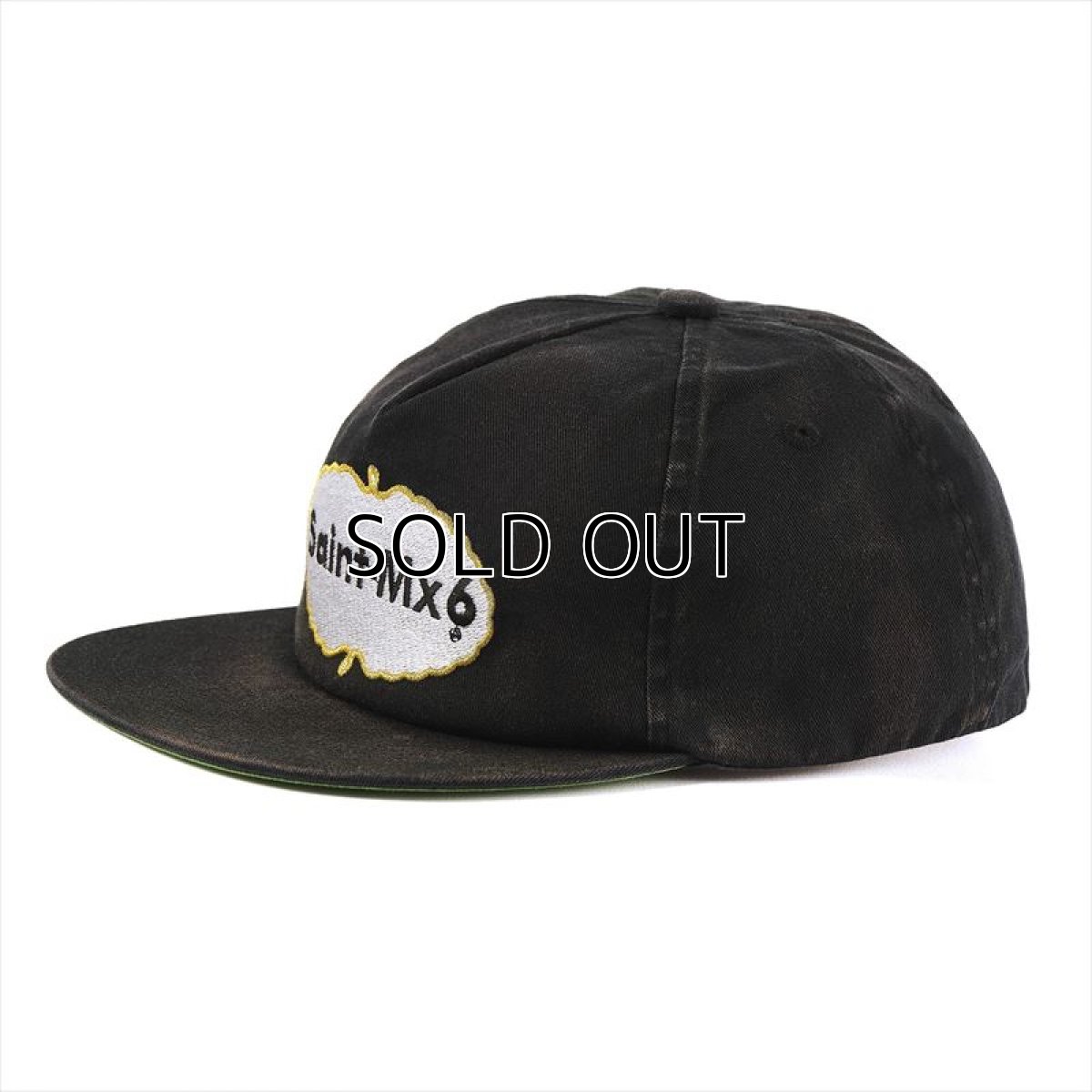画像1: ©SAINT Mxxxxxx 5PANEL CAP EAT ME Black (キャップ) (1)