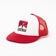 画像1: LASTMAN EMBROID TRUCKER CAP TABACO (トラッカーキャップ) (1)