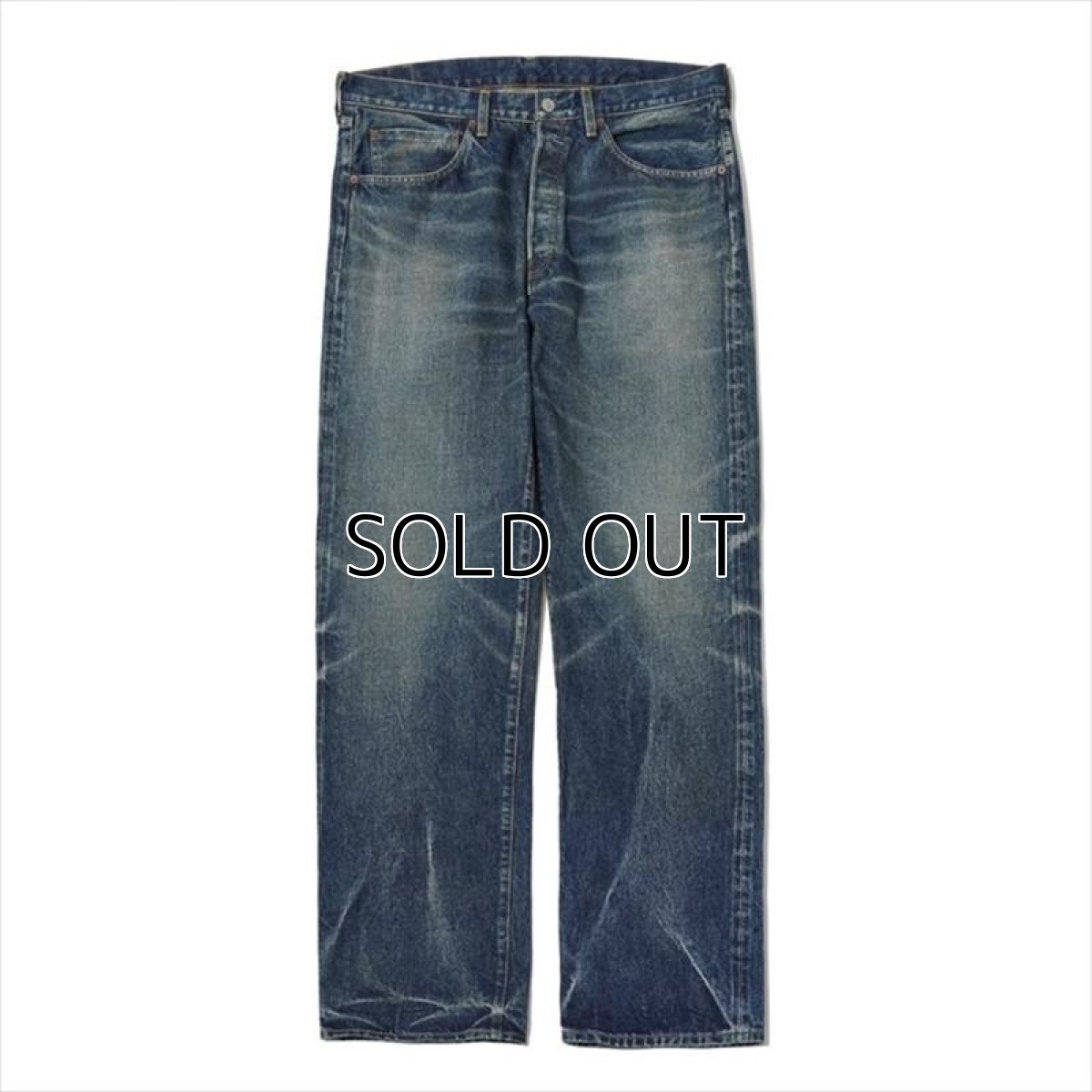 画像1: MASSES Denim 5P Pants H.Wash (デニムパンツ) (1)