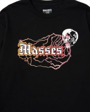画像2: MASSES T-Shirt L/S Skull Thunder (ロングスリーブTシャツ) (2)
