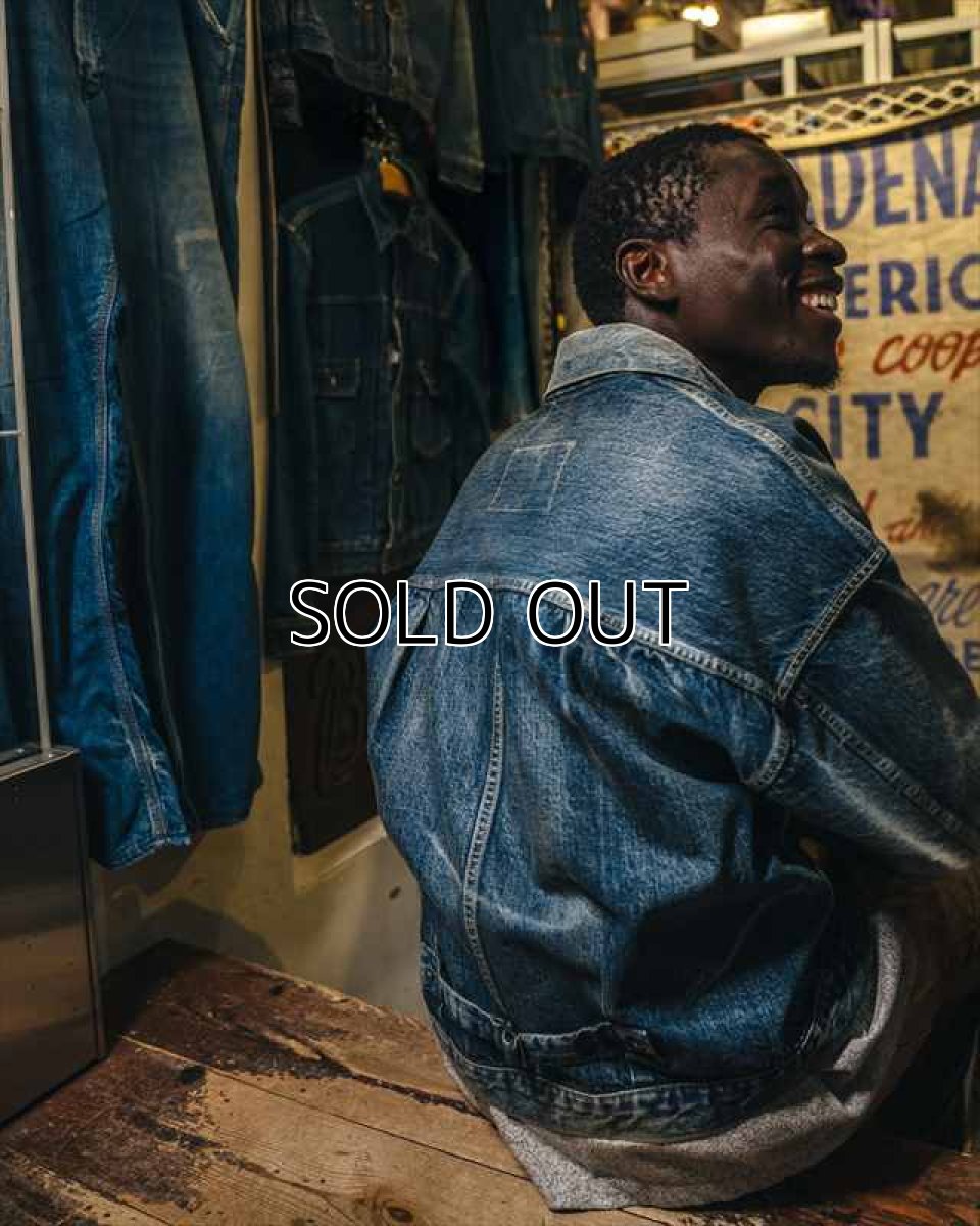 画像5: ©SAINT Mxxxxxx x BerBerJin BJ_DENIM JKT DAMAGE Blue (デニムジャケット) (5)