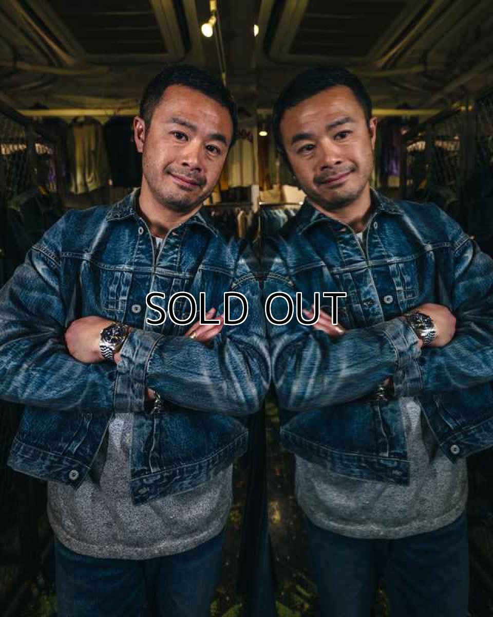 画像8: ©SAINT Mxxxxxx x BerBerJin BJ_DENIM JKT DAMAGE Blue (デニムジャケット) (8)