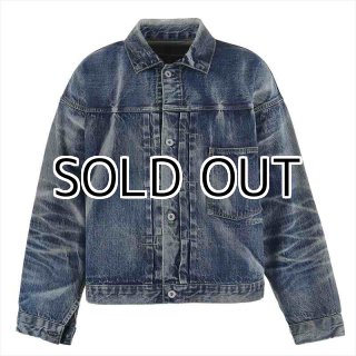 SAINT Mxxxxxx BerBerJin BJ DENIM JKT DAMAGE Blue SAINT Mxxxxxx BerBerJin BJ DENIM JKT DAMAGE Blue