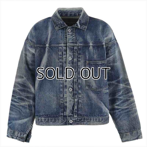 SAINT Mxxxxxx x BerBerJin BJ_DENIM JKT DAMAGE Blue