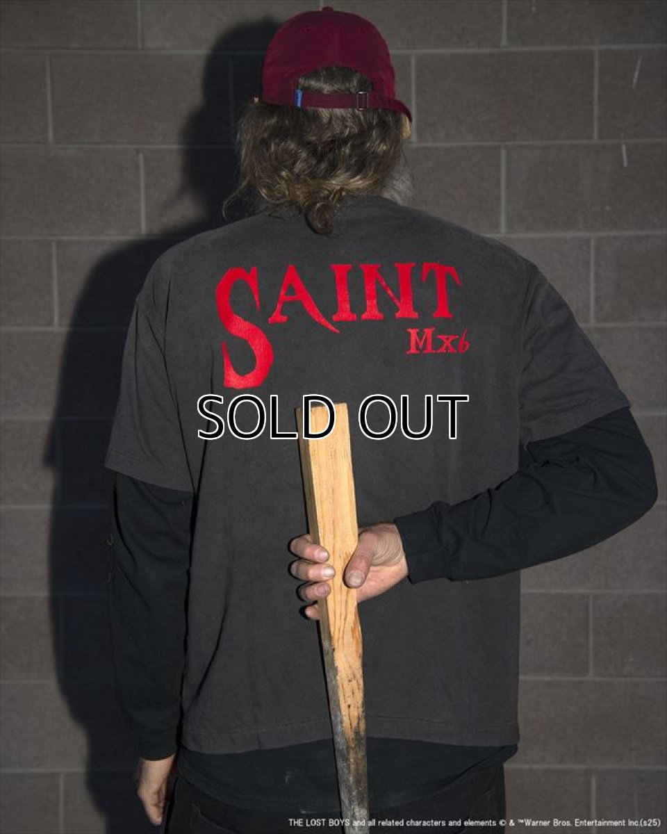 画像3: ©SAINT Mxxxxxx x THE LOST BOYS LB_SS TEE LOSTBOYS Black (Tシャツ) (3)