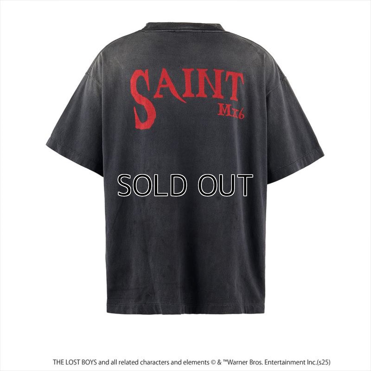 画像2: ©SAINT Mxxxxxx x THE LOST BOYS LB_SS TEE LOSTBOYS Black (Tシャツ) (2)