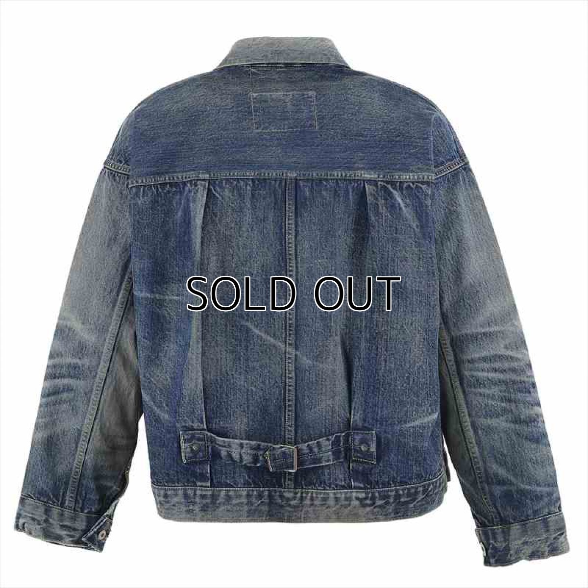 画像2: ©SAINT Mxxxxxx x BerBerJin BJ_DENIM JKT DAMAGE Blue (デニムジャケット) (2)