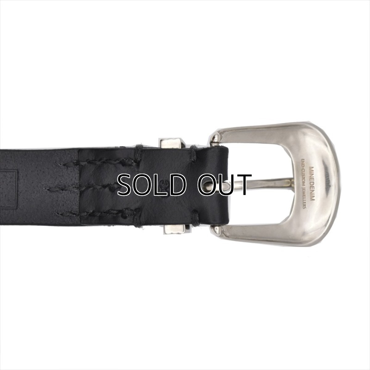 画像4: MINEDENIM Western Leather Belt (ベルト) (4)