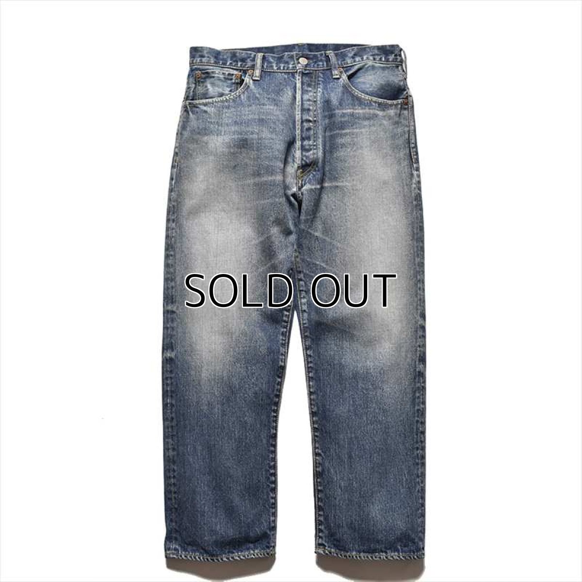 画像1: MINEDENIM Ankle Length Straight 5pocket USD (アンクルストレートジーンズ) (1)