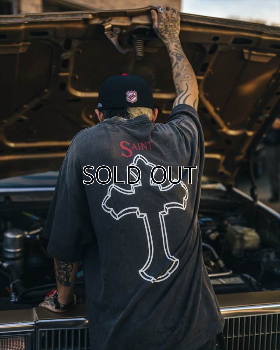 画像9: ©SAINT Mxxxxxx x 2PAC 2PC_SS TEE 2PAC Black (Tシャツ) (9)