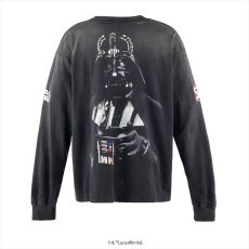 画像2: ©SAINT Mxxxxxx x STAR WARS SW_LS TEE DARSVADER Black (Tシャツ) (2)