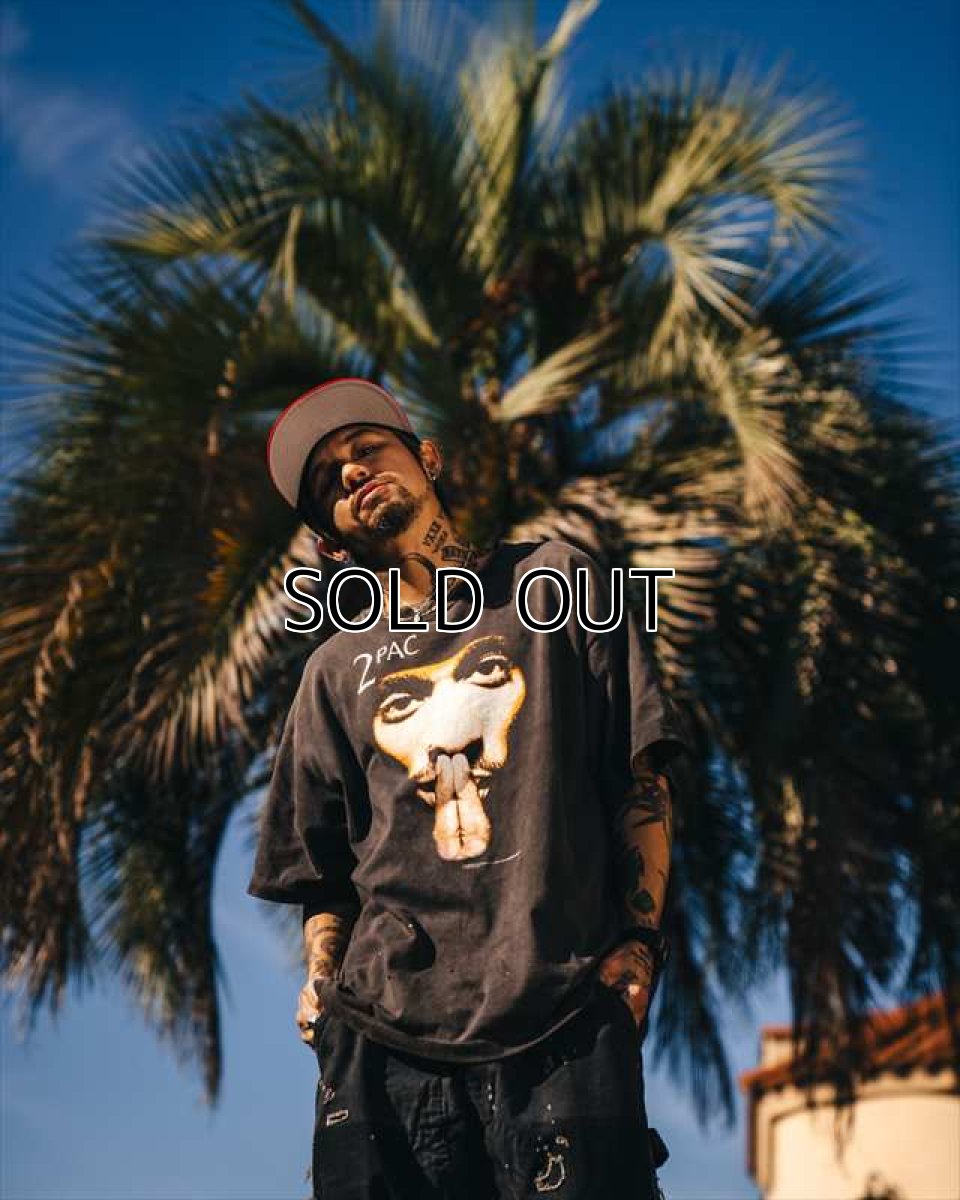画像4: ©SAINT Mxxxxxx x 2PAC 2PC_SS TEE 2PAC Black (Tシャツ) (4)