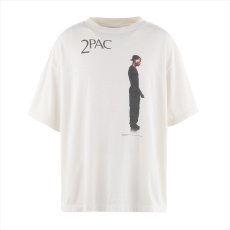 画像1: ©SAINT Mxxxxxx x 2PAC 2PC_SS TEE 2PAC White (Tシャツ) (1)