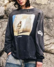 画像5: ©SAINT Mxxxxxx x STAR WARS SW_LS TEE DARSVADER Black (Tシャツ) (5)