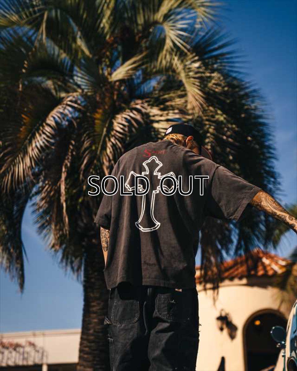 画像5: ©SAINT Mxxxxxx x 2PAC 2PC_SS TEE 2PAC Black (Tシャツ) (5)