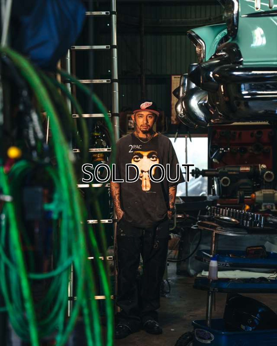 画像6: ©SAINT Mxxxxxx x 2PAC 2PC_SS TEE 2PAC Black (Tシャツ) (6)