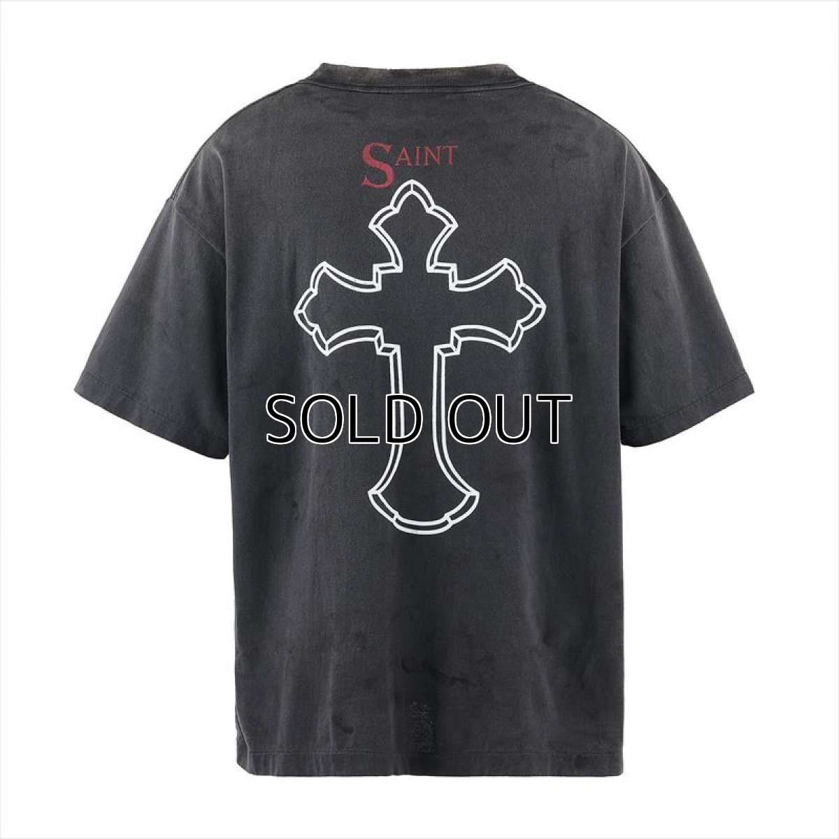 画像2: ©SAINT Mxxxxxx x 2PAC 2PC_SS TEE 2PAC Black (Tシャツ) (2)