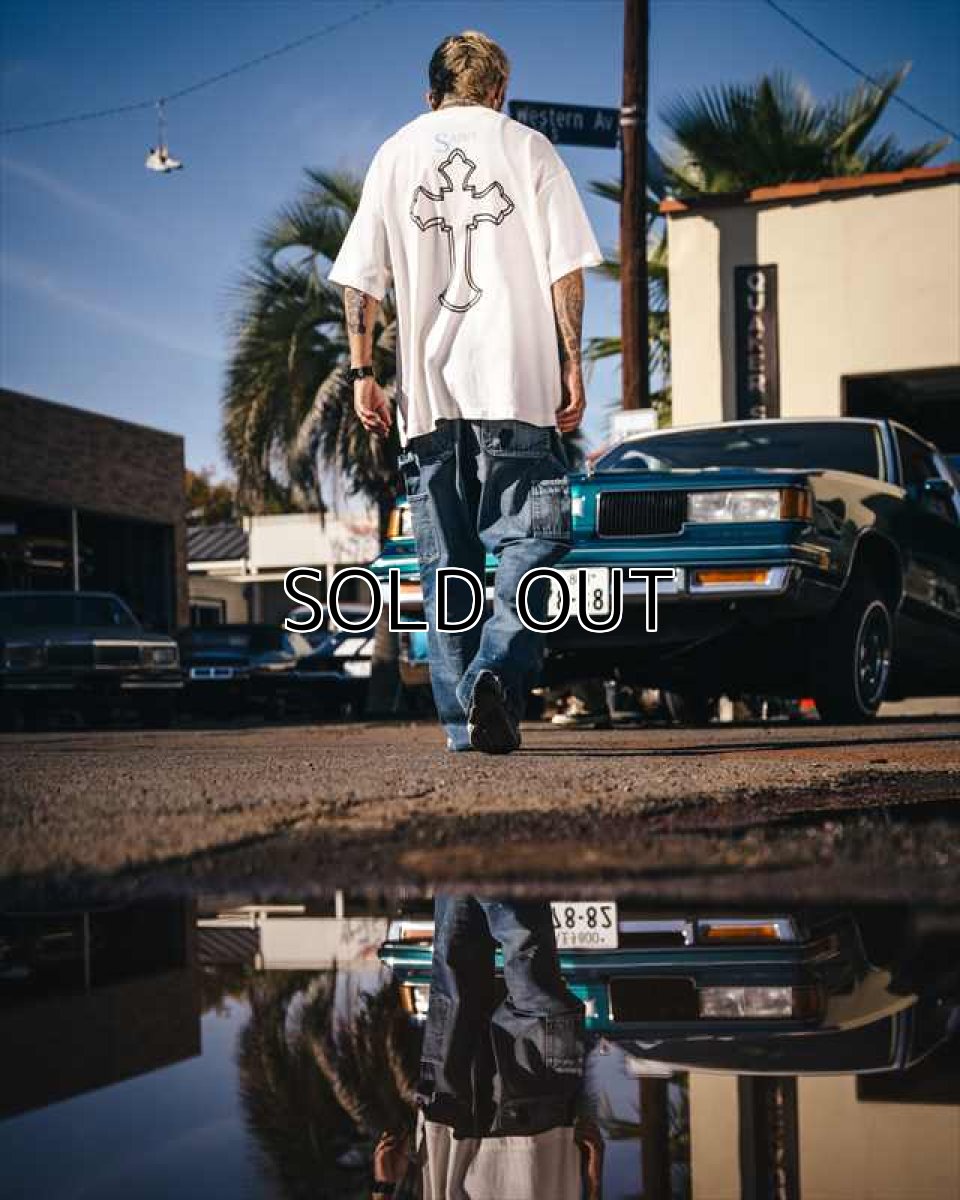 画像4: ©SAINT Mxxxxxx x 2PAC 2PC_SS TEE 2PAC White (Tシャツ) (4)