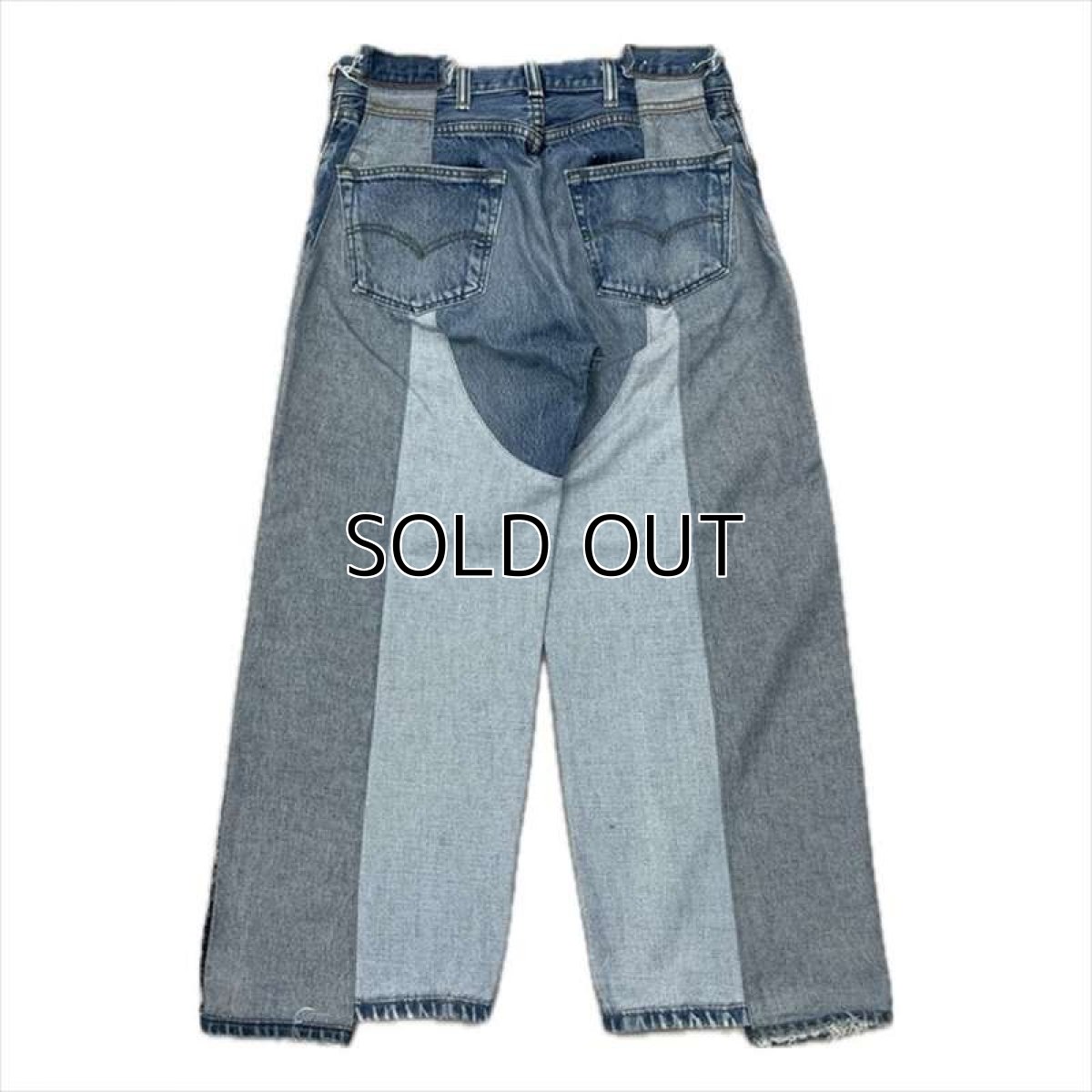 画像2: MINEDENIM x OLD PARK Inside_out Chaps Jeans (インサイドアウトチャップスジーンズ) (2)