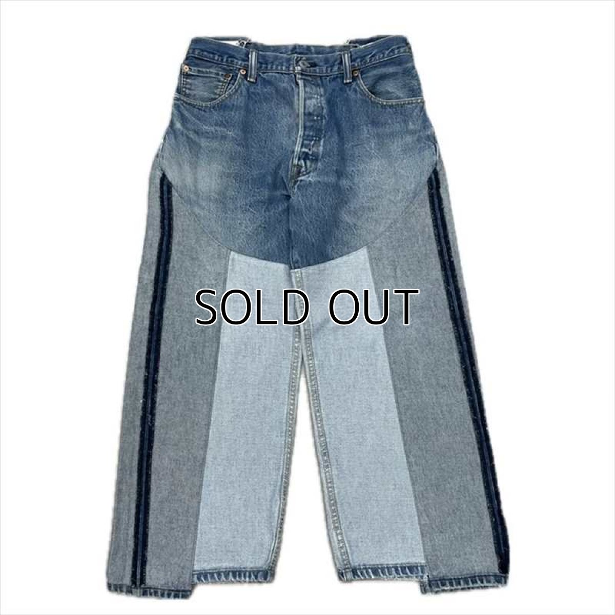 画像1: MINEDENIM x OLD PARK Inside_out Chaps Jeans (インサイドアウトチャップスジーンズ) (1)