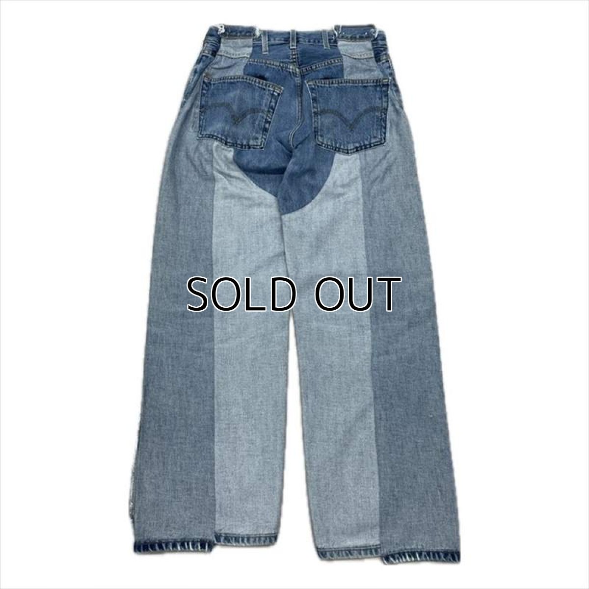 画像2: MINEDENIM x OLD PARK Inside_out Chaps Jeans (インサイドアウトチャップスジーンズ) (2)