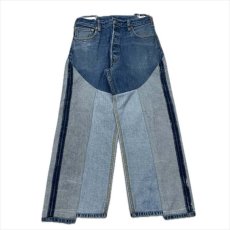 画像1: MINEDENIM x OLD PARK Inside_out Chaps Jeans (インサイドアウトチャップスジーンズ) (1)
