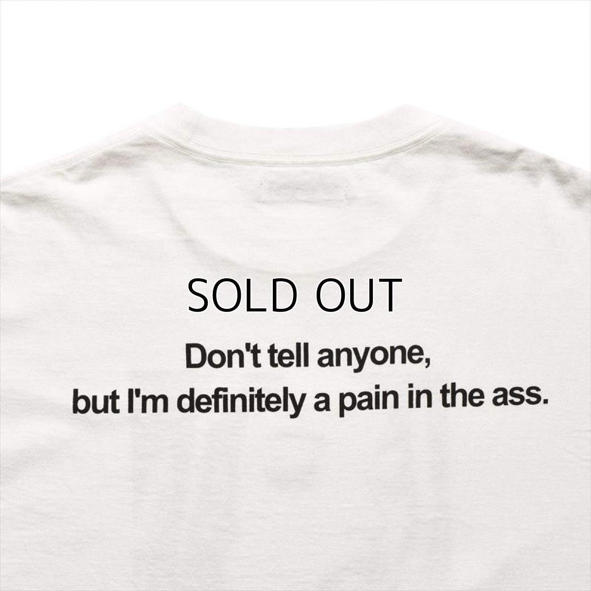 画像6: MINEDENIM Monochrome Two tone Face Crewneck T-Shirt (Tシャツ) (6)