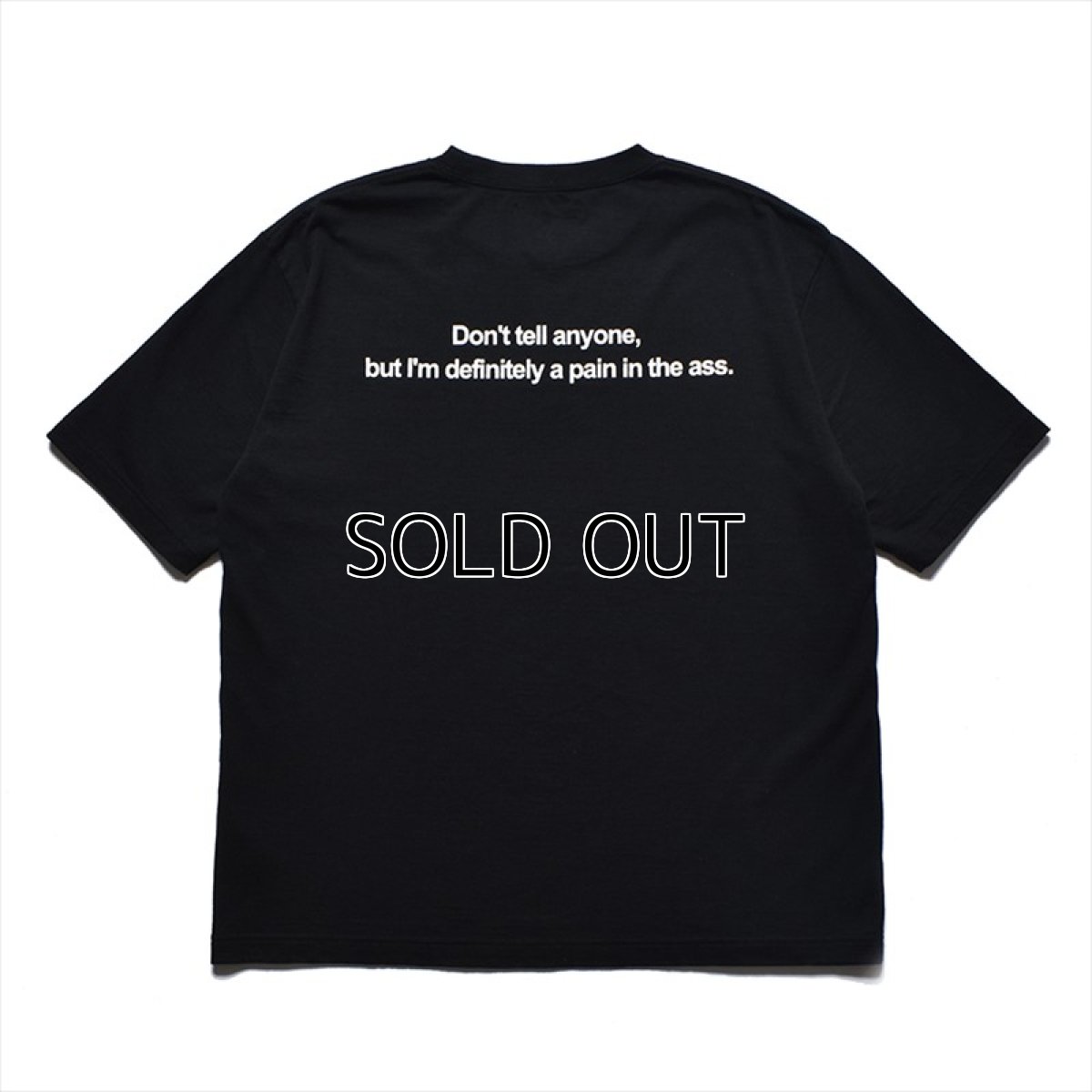 画像4: MINEDENIM Monochrome Two tone Face Crewneck T-Shirt (Tシャツ) (4)