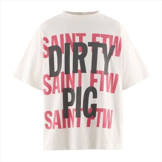 【Saint Mxxxxxx】SS TEE/SAINT YOURSELF WHITE 要在庫確認 SAINT Mxxxxxx SS TEE / SAINT YOURSELF (WHITE) - ETERNAL by