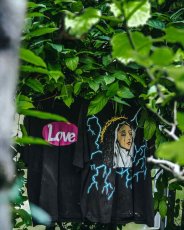 画像3: ©SAINT Mxxxxxx SS TEE LOVE Black (Tシャツ) (3)