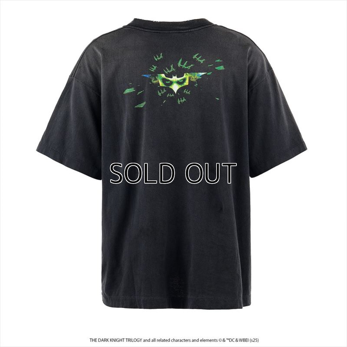 画像2: ©SAINT Mxxxxxx x The Dark Knight BTM_SS TEE JOKER Black (Tシャツ) (2)