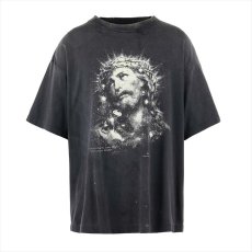 画像1: ©SAINT Mxxxxxx SS TEE JESUS Black (Tシャツ) (1)