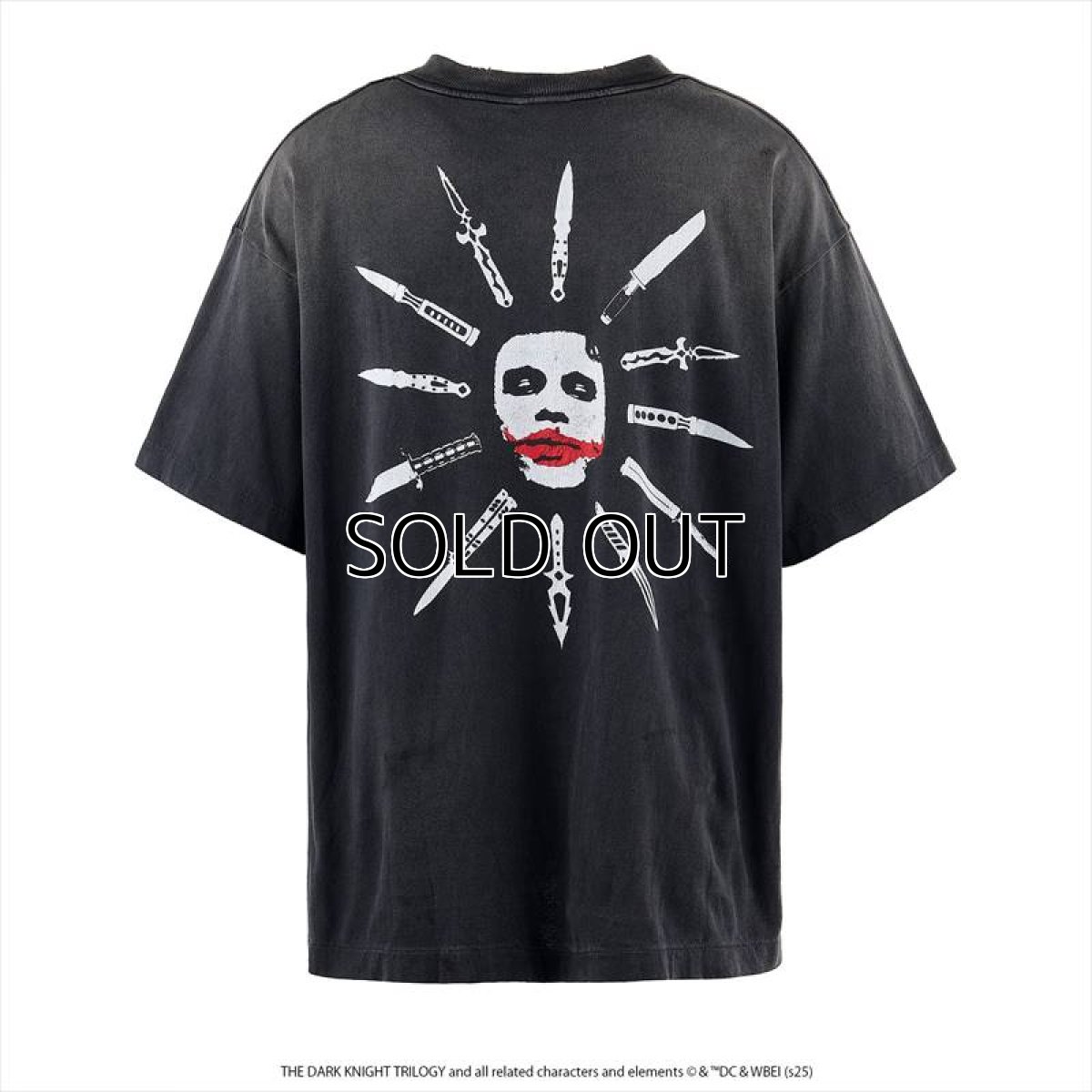 画像2: ©SAINT Mxxxxxx x The Dark Knight BTM_SS TEE LIP Black (Tシャツ) (2)