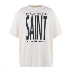 画像1: ©SAINT Mxxxxxx SS TEE SAINT YOURSELF White (Tシャツ) (1)