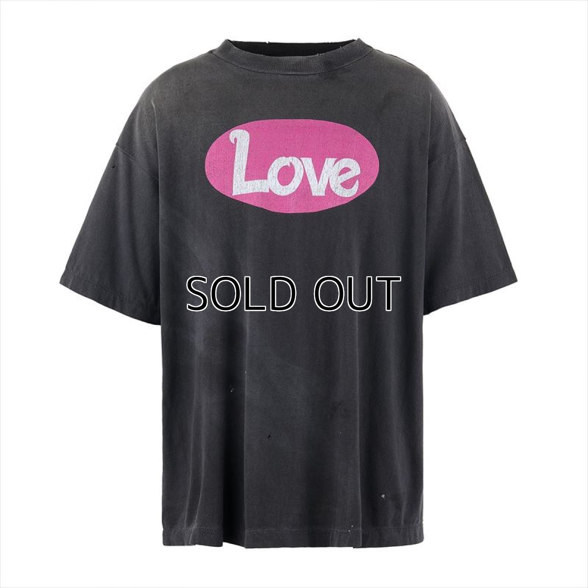 画像1: ©SAINT Mxxxxxx SS TEE LOVE Black (Tシャツ) (1)