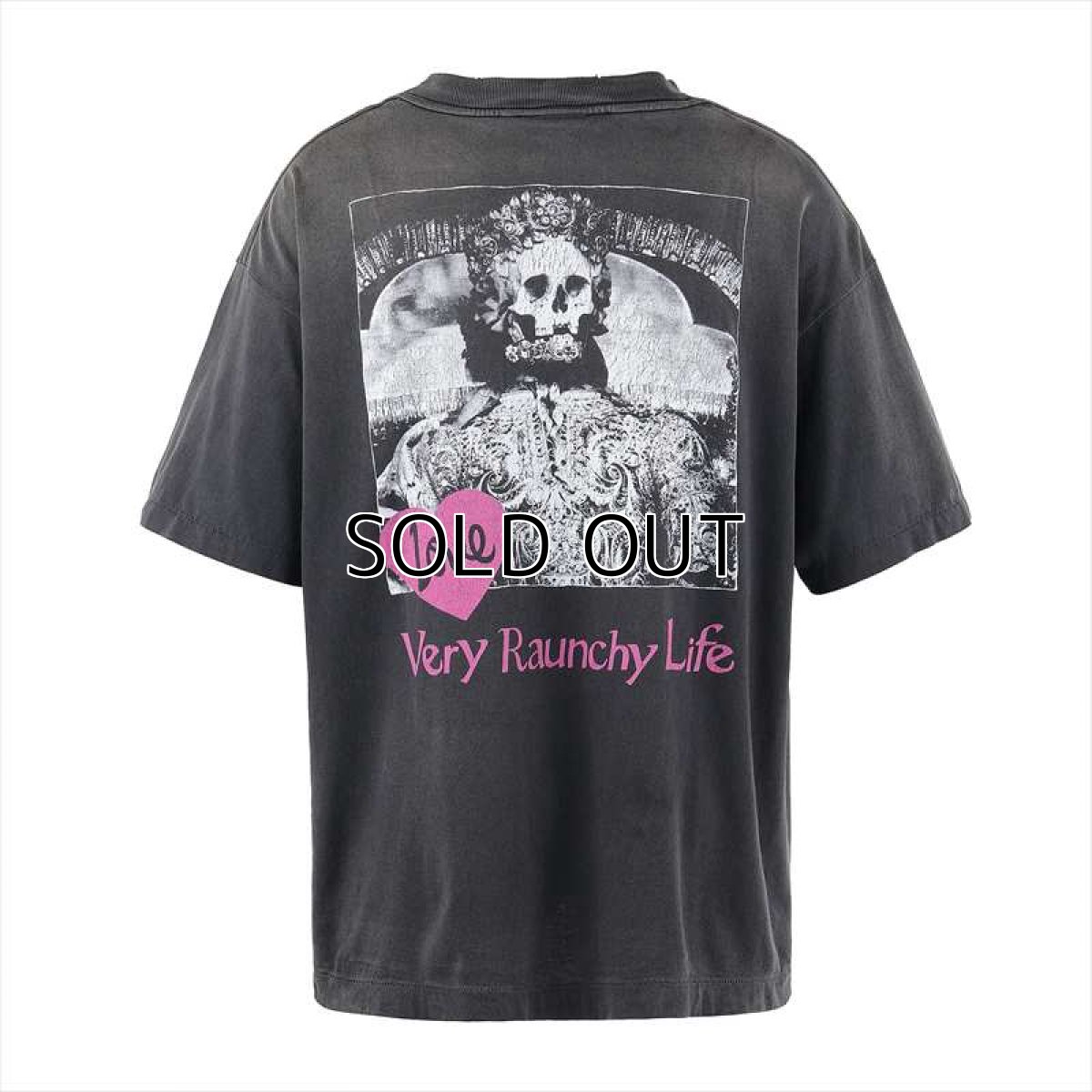 画像2: ©SAINT Mxxxxxx SS TEE LOVE Black (Tシャツ) (2)