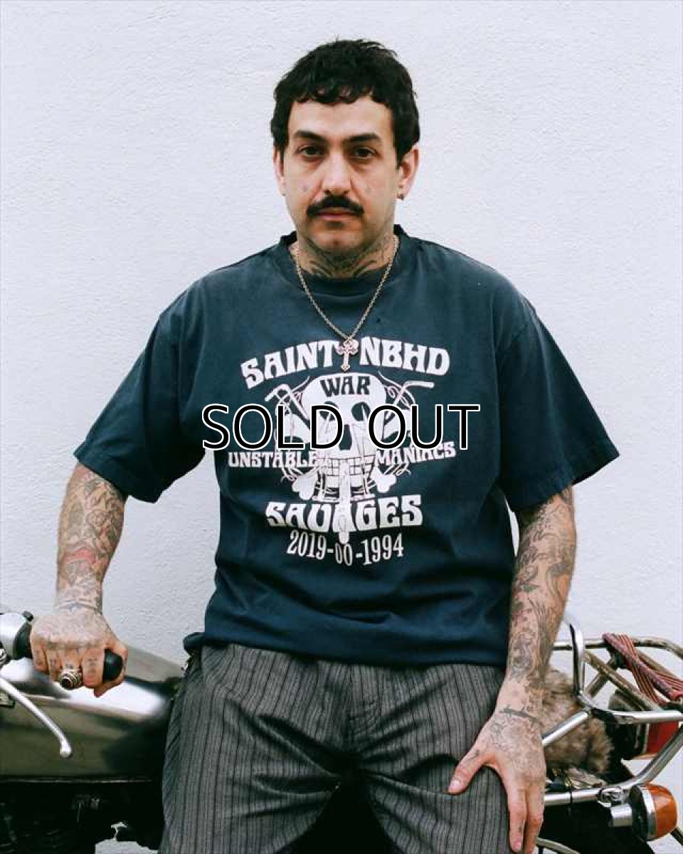 画像2: ©SAINT Mxxxxxx x NEIGHBORHOOD STHD . SS TEE SAINT NBHD (Tシャツ) (2)