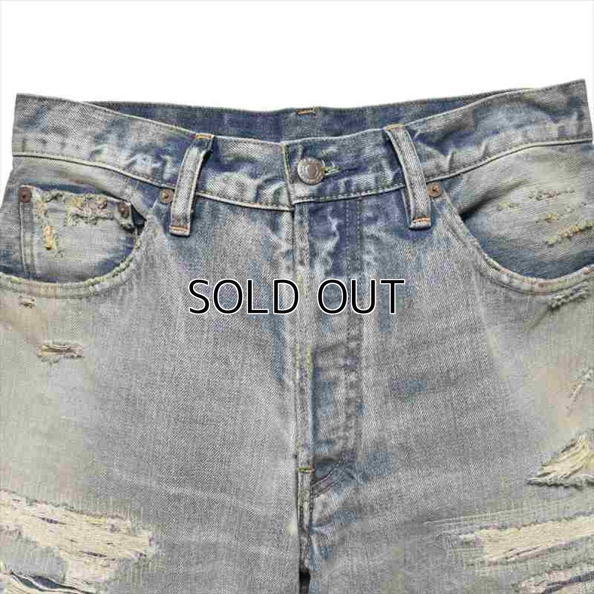 画像2: MINEDENIM W.Straight 5Pocket USS (ワイドストレートジーンズ) (2)