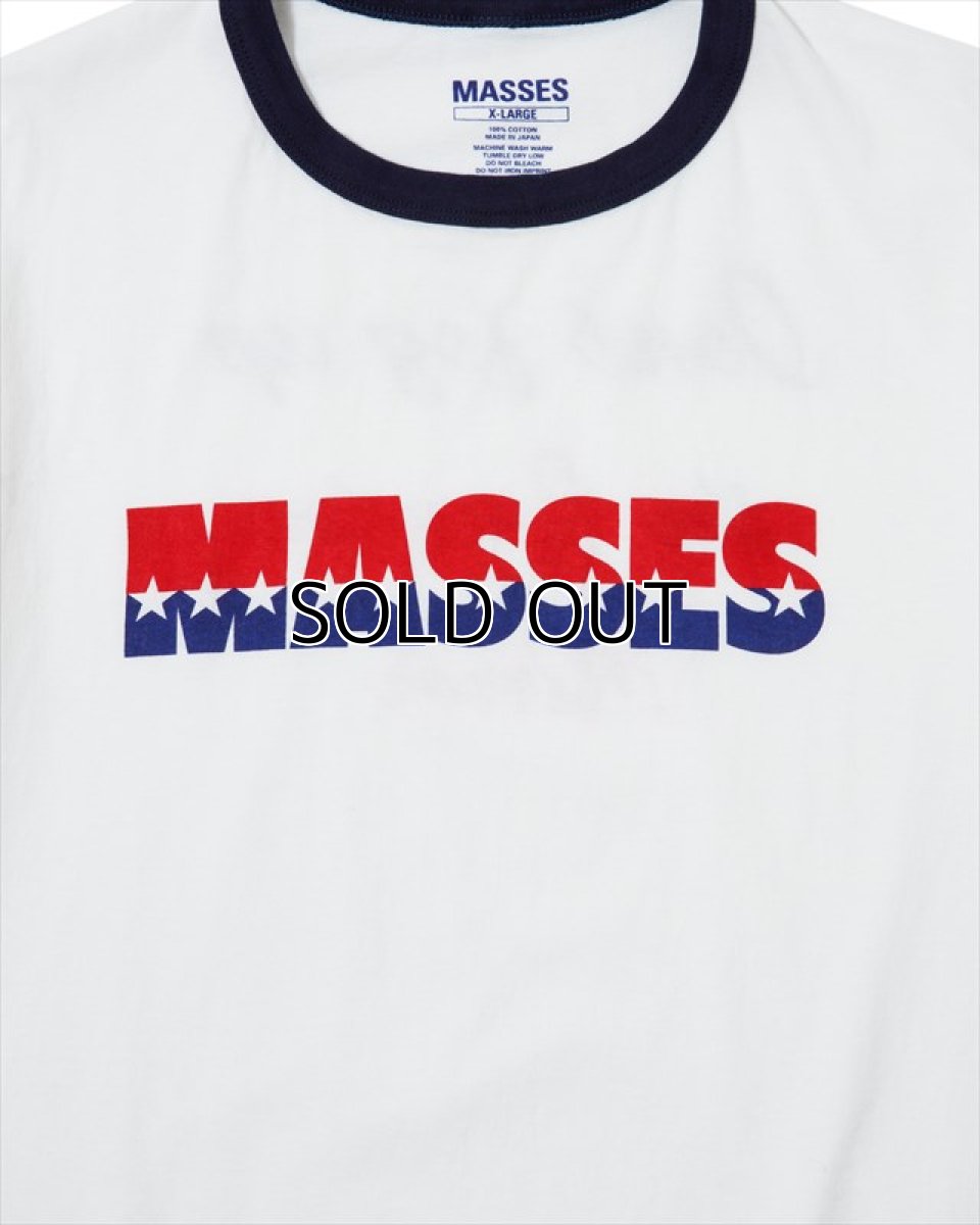 画像2: MASSES Ringer T-Shirt Star (Tシャツ) (2)