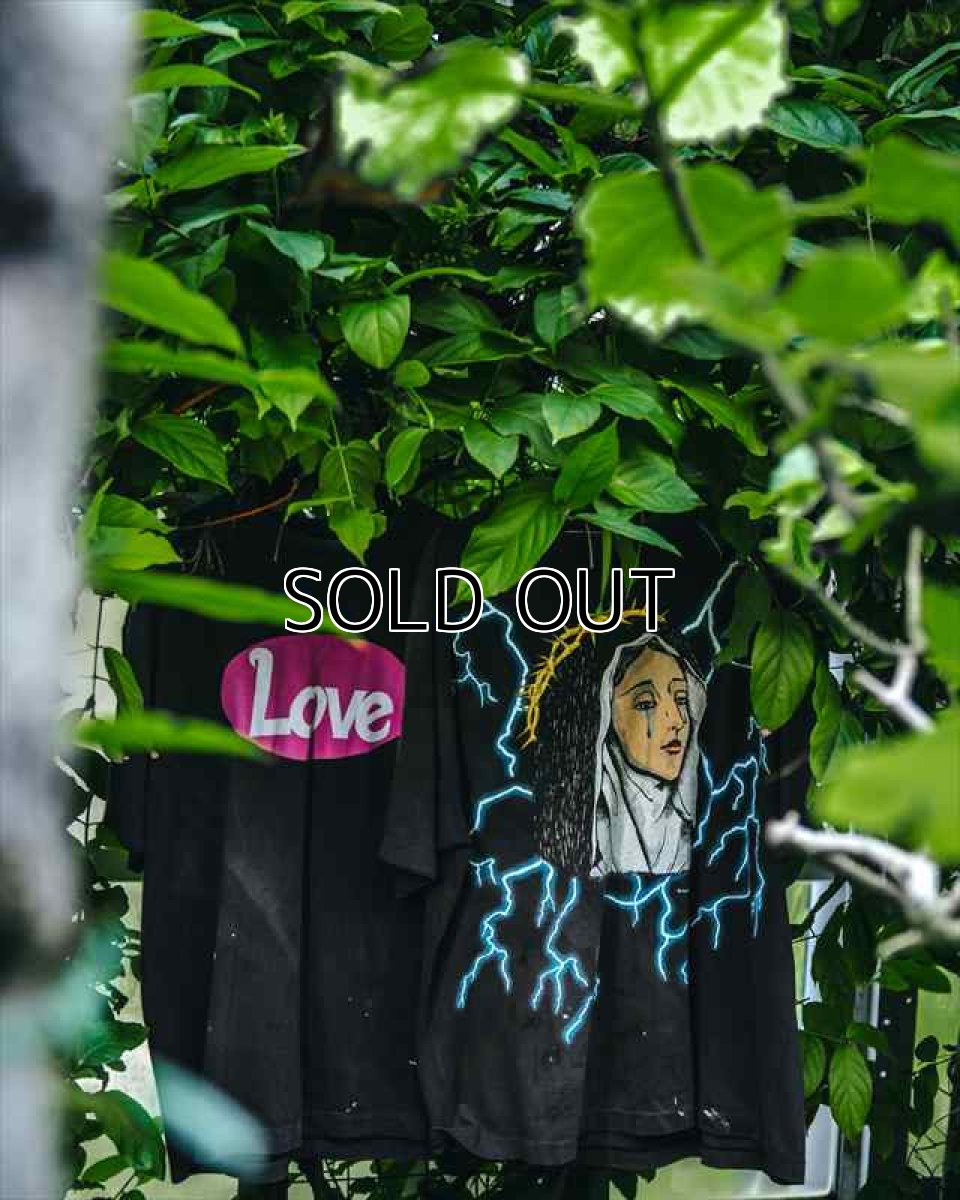 画像3: ©SAINT Mxxxxxx SS TEE MARIA Black (Tシャツ) (3)