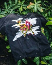 画像3: ©SAINT Mxxxxxx SS TEE DAMAGED Black (Tシャツ) (3)