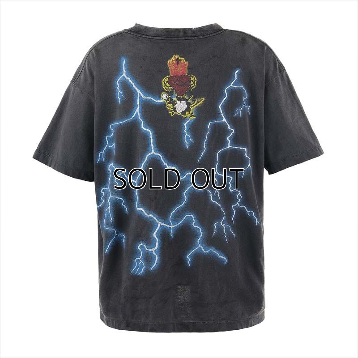 画像2: ©SAINT Mxxxxxx SS TEE MARIA Black (Tシャツ) (2)