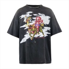 画像1: ©SAINT Mxxxxxx SS TEE DAMAGED Black (Tシャツ) (1)