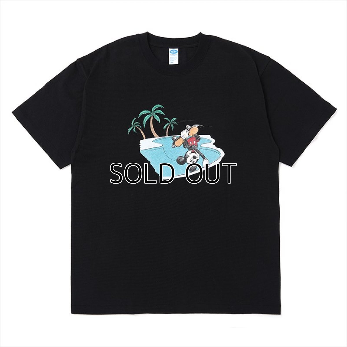画像1: CHALLENGER Mickey Mouse Hand Plant Tee (Tシャツ) (1)