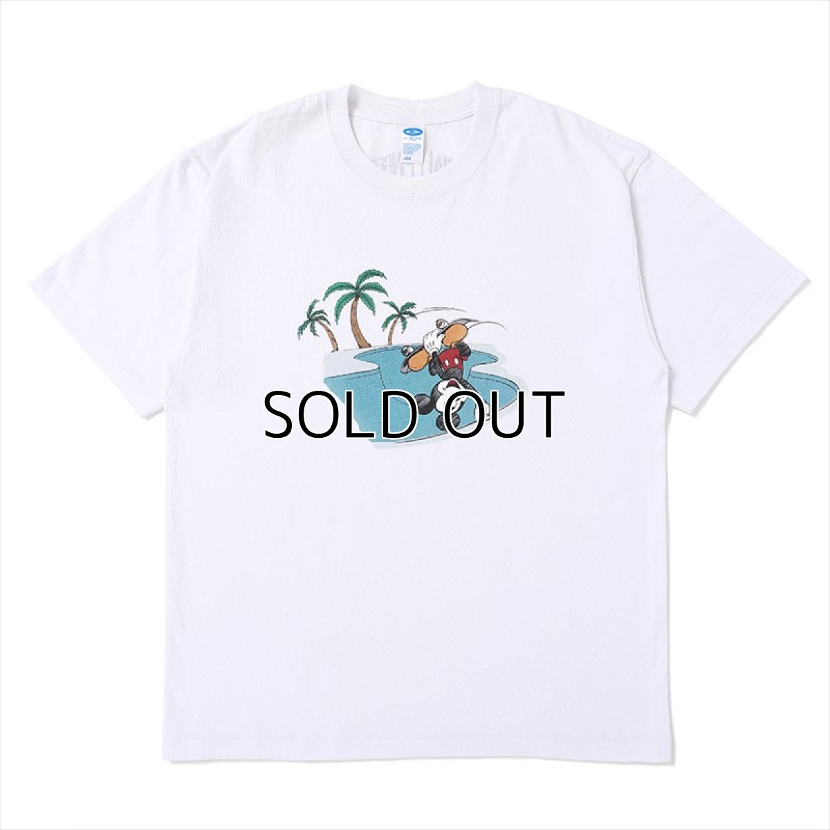 画像1: CHALLENGER Mickey Mouse Hand Plant Tee (Tシャツ) (1)