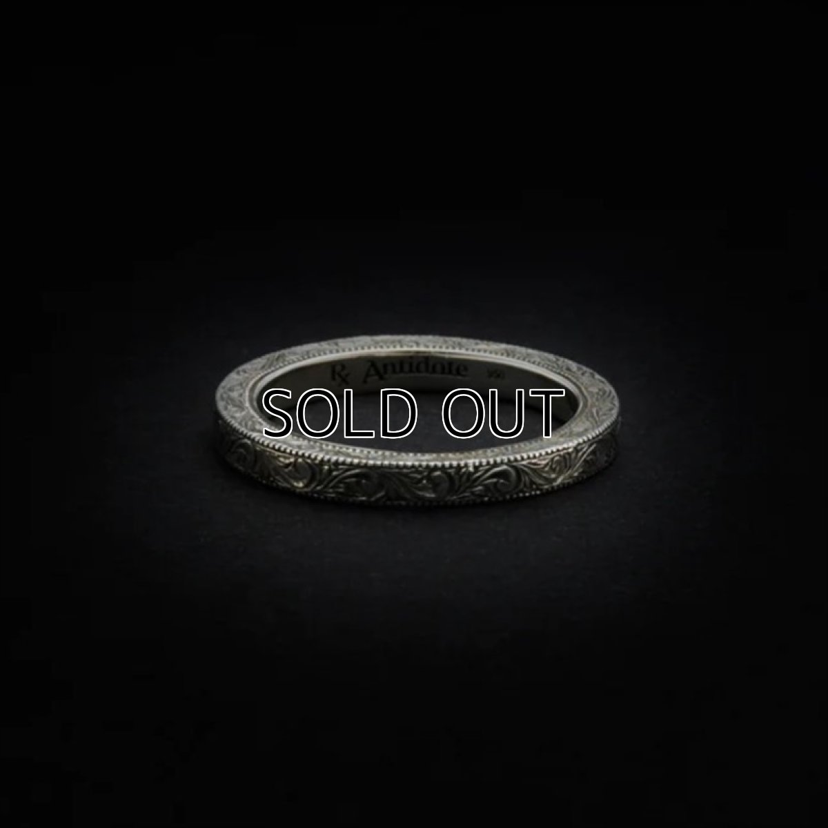 画像1: Antidote BUYERS CLUB Engraved Flat Ring (リング) (1)