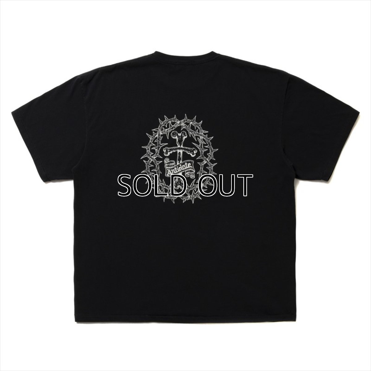 画像3: Antidote BUYERS CLUB Fade Wash S/S Tee (Skull Jesus) Tシャツ (3)